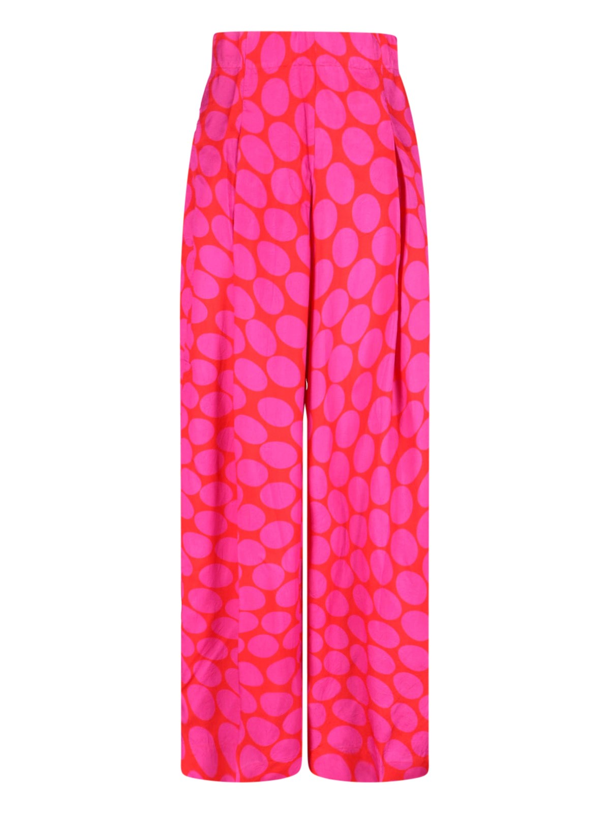 Dries van Noten Wide Viscose Pants
