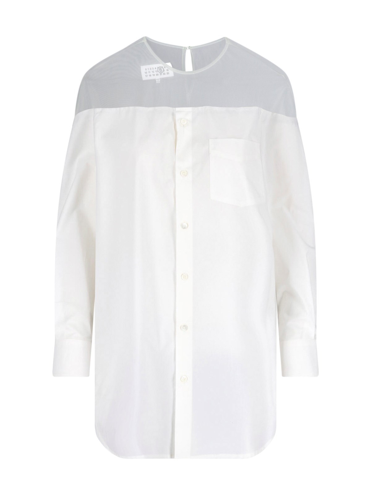 MM6 Maison Margiela Shirt Tulle Detail