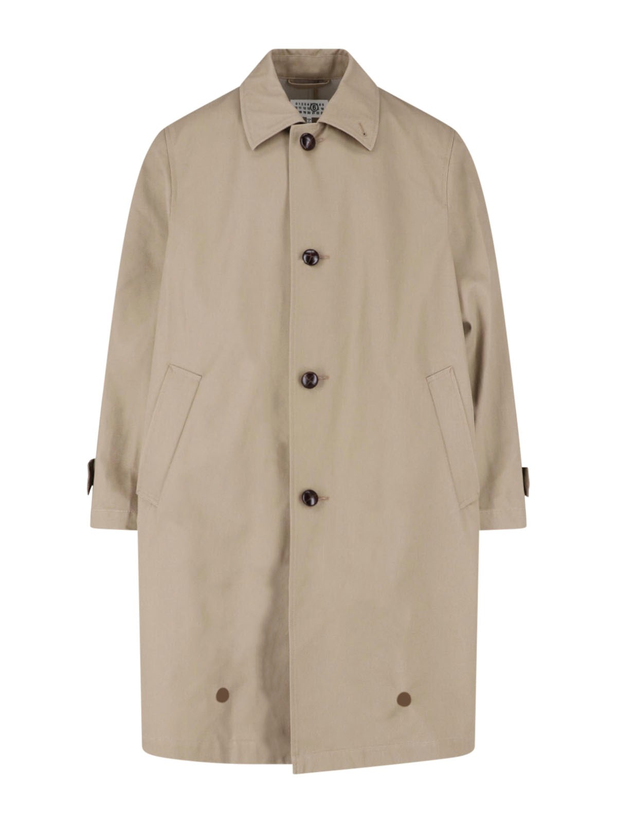 MM6 Maison Margiela Single-Breasted Utility Trench