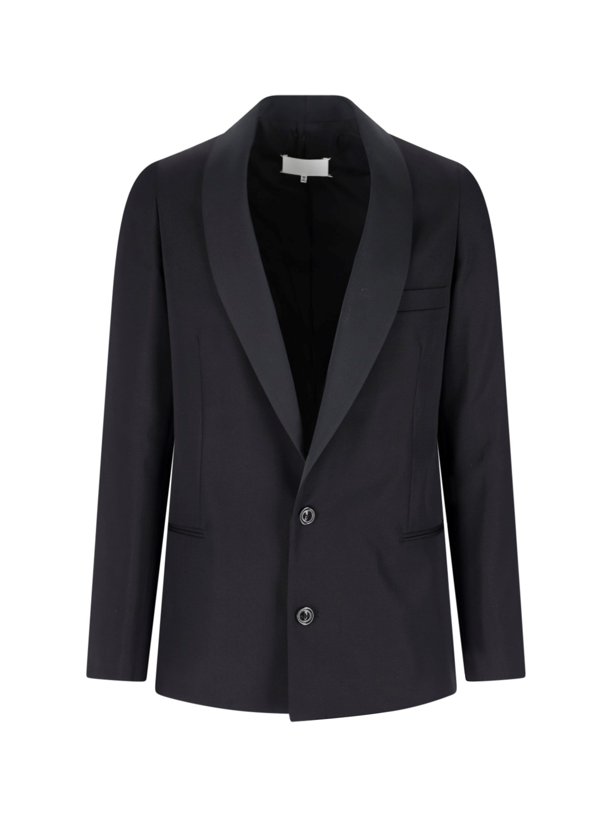 Maison Margiela Single-Breasted Virgin Wool Blazer