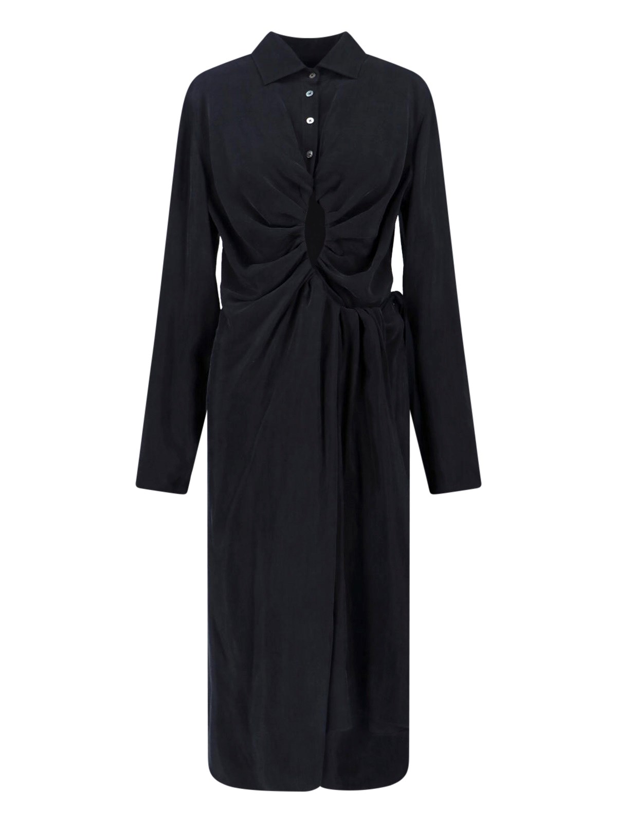 Maison Margiela Draped Midi Dress