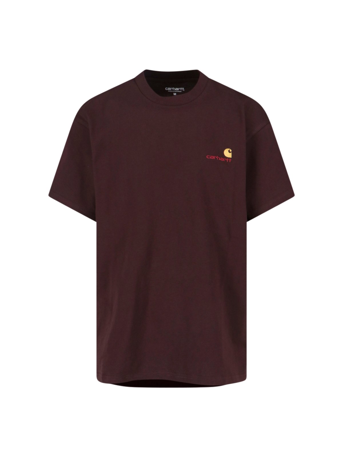 Carhartt 'american Script' T-shirt In Brown