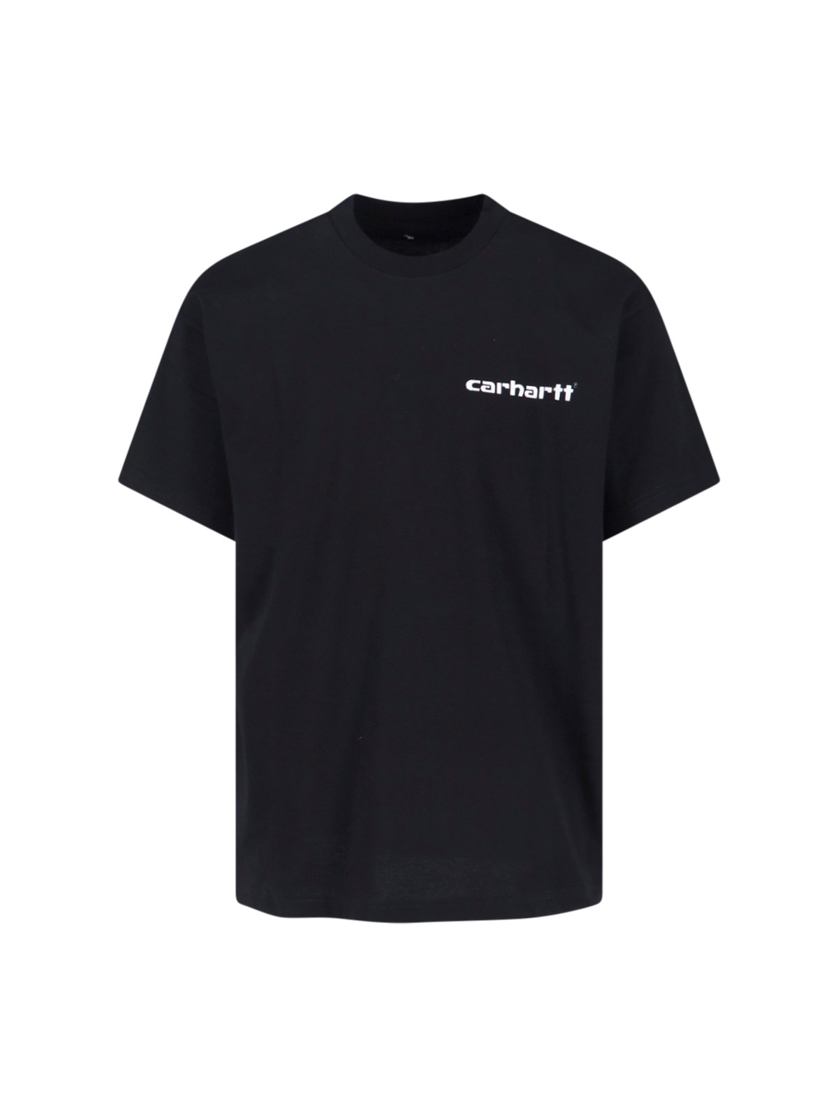Carhartt 'archive Script' T-shirt In Black