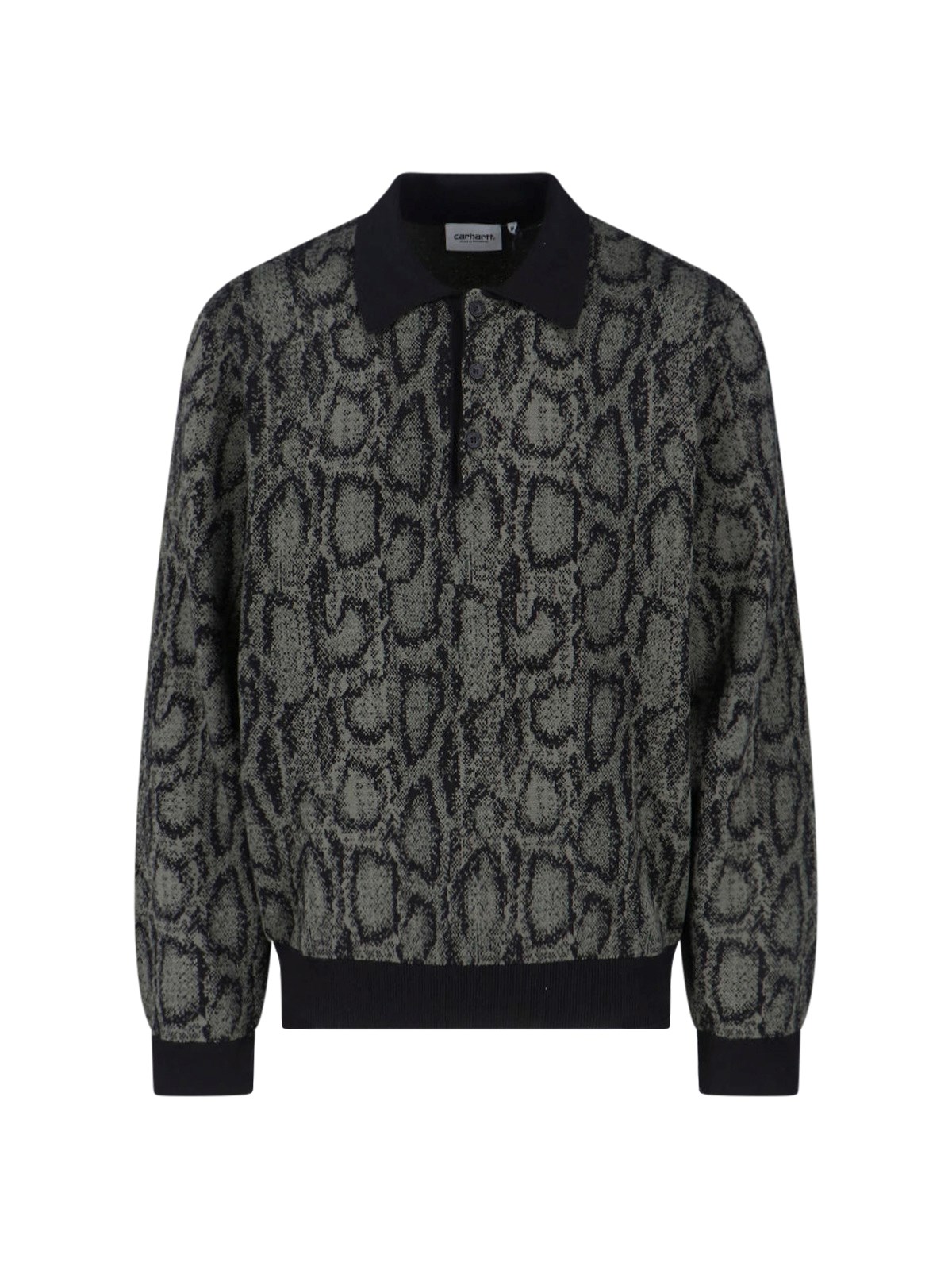 Carhartt WIP Polo Sweater "Snake"