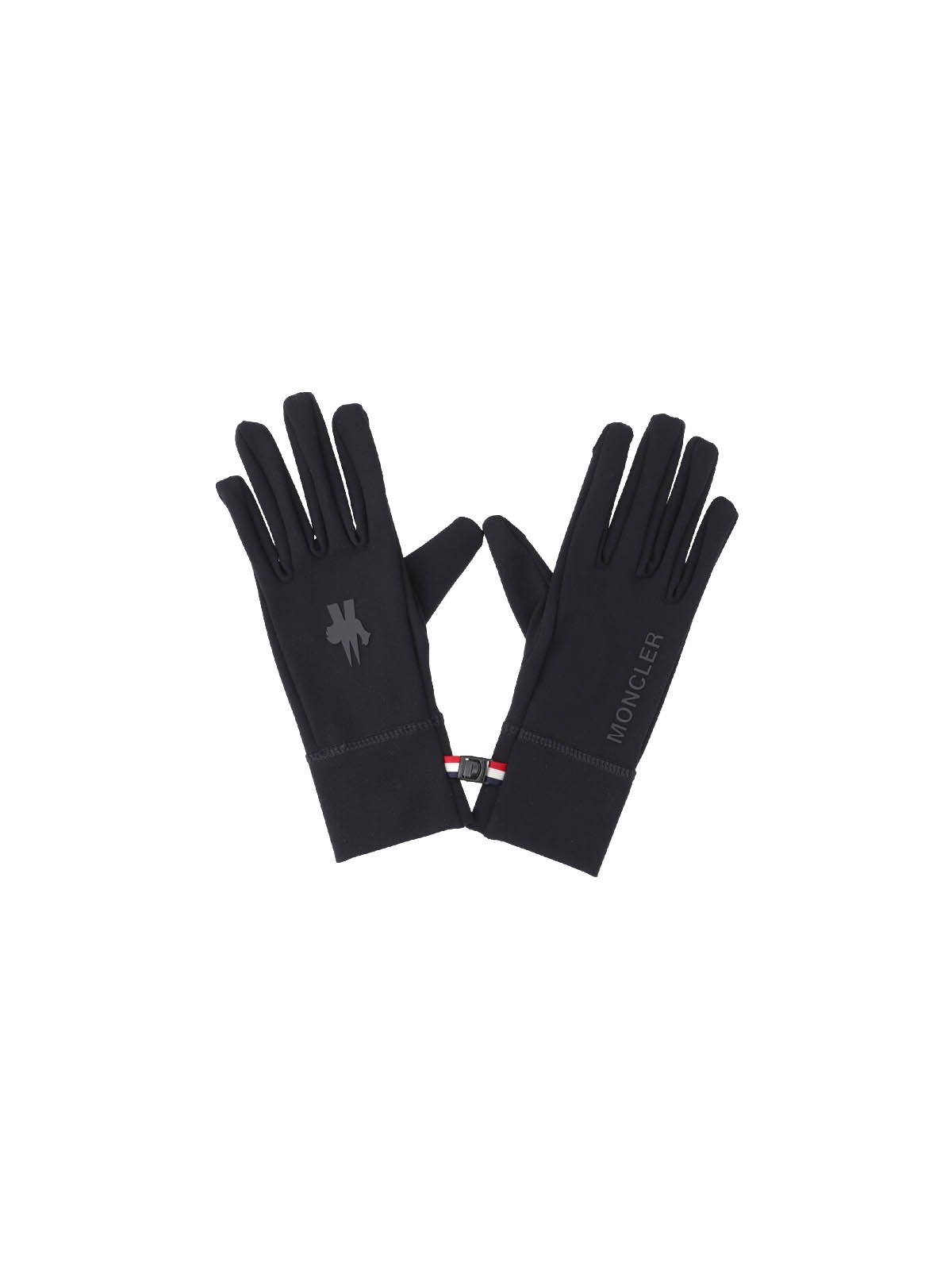 Moncler Grenoble Logo Gloves