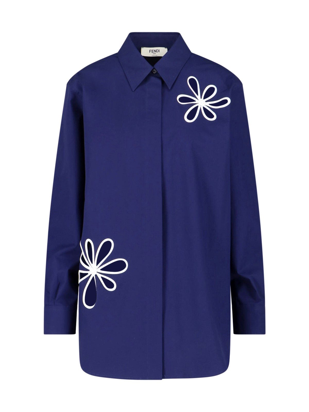 Fendi Shirt In Poplin