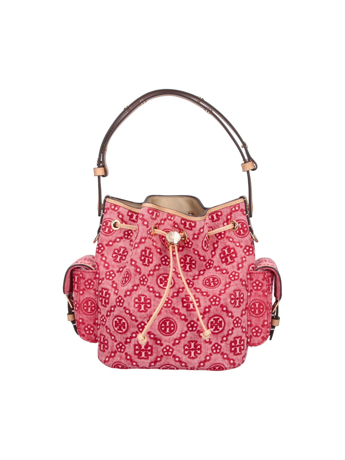 Tory Burch Bucket Bag "T Monogram"