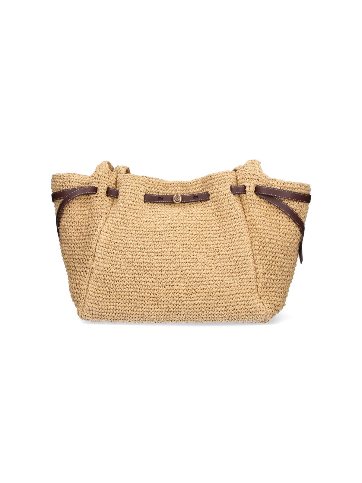 Tory Burch Raffia Tote Bag "Romy"