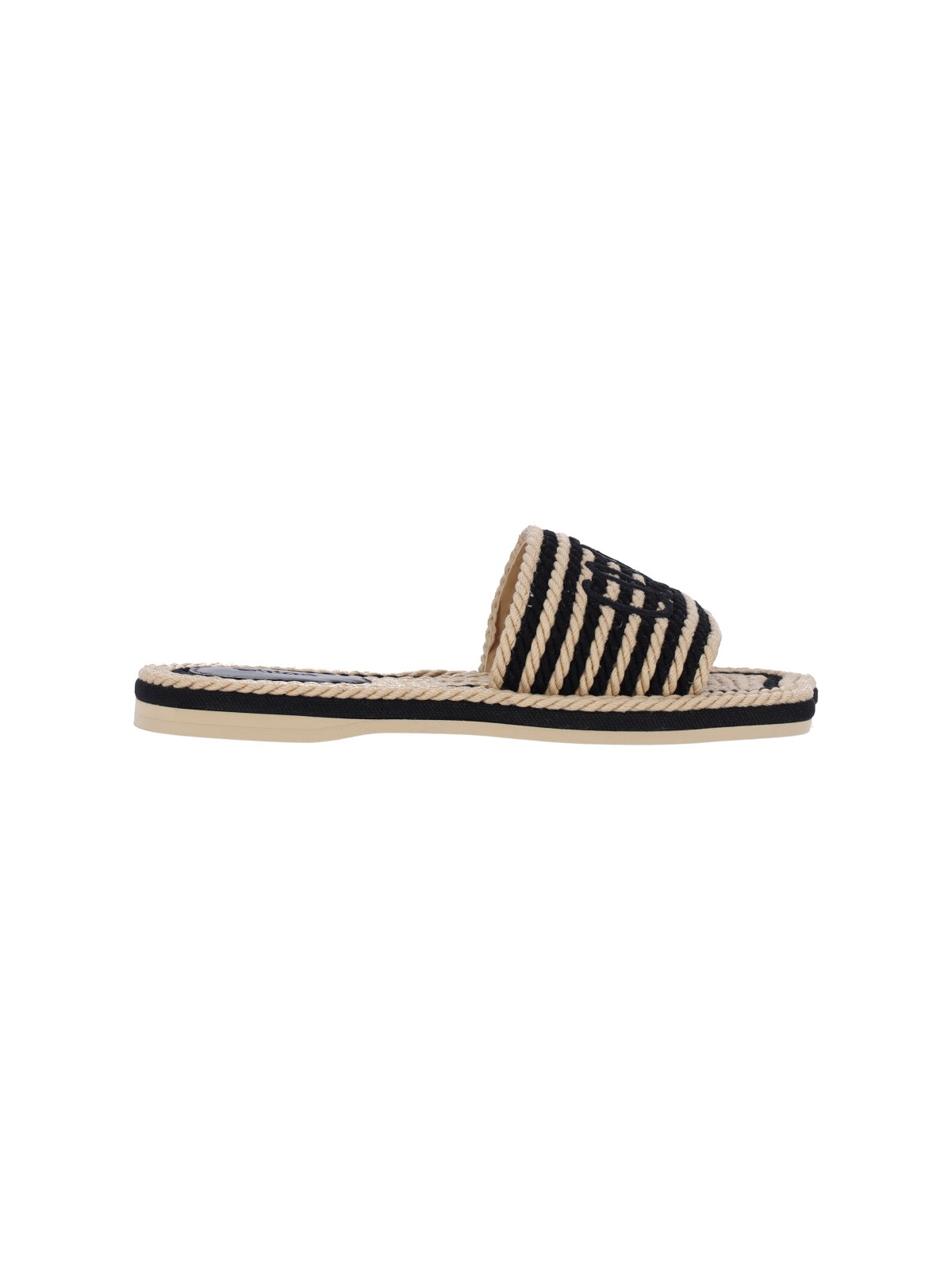 Chloé Logo Sandals "Sand"