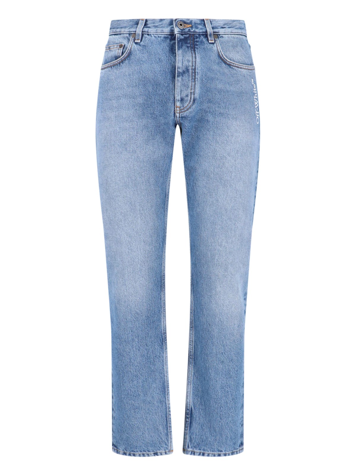 Off-White Jeans Dritti "Half-Arrow"