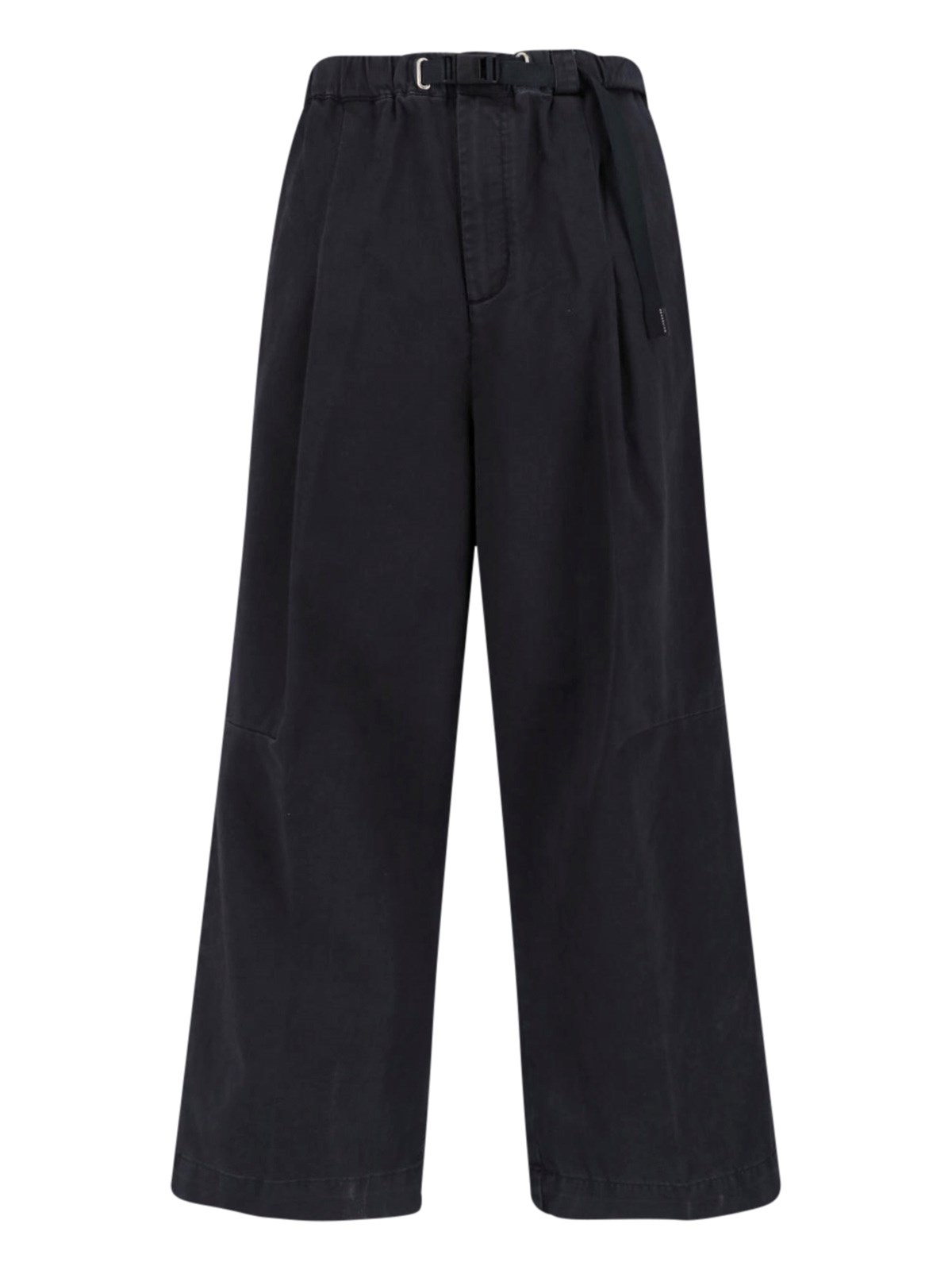 White Sand Pants With Belt