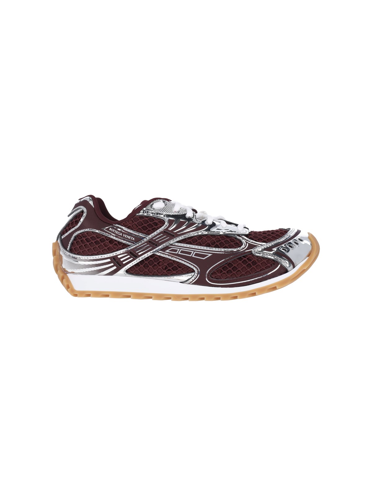Bottega Veneta Orbit Sneakers — Bordeaux