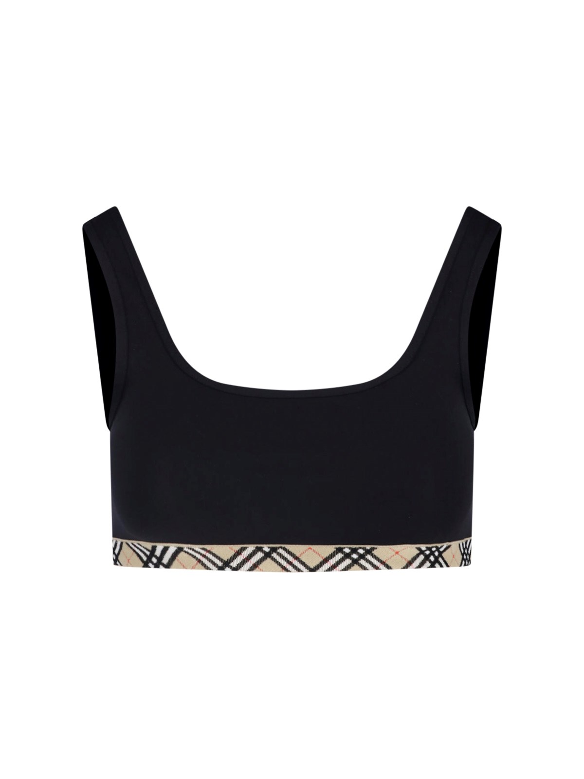 Burberry Swimsuit Top "Check"