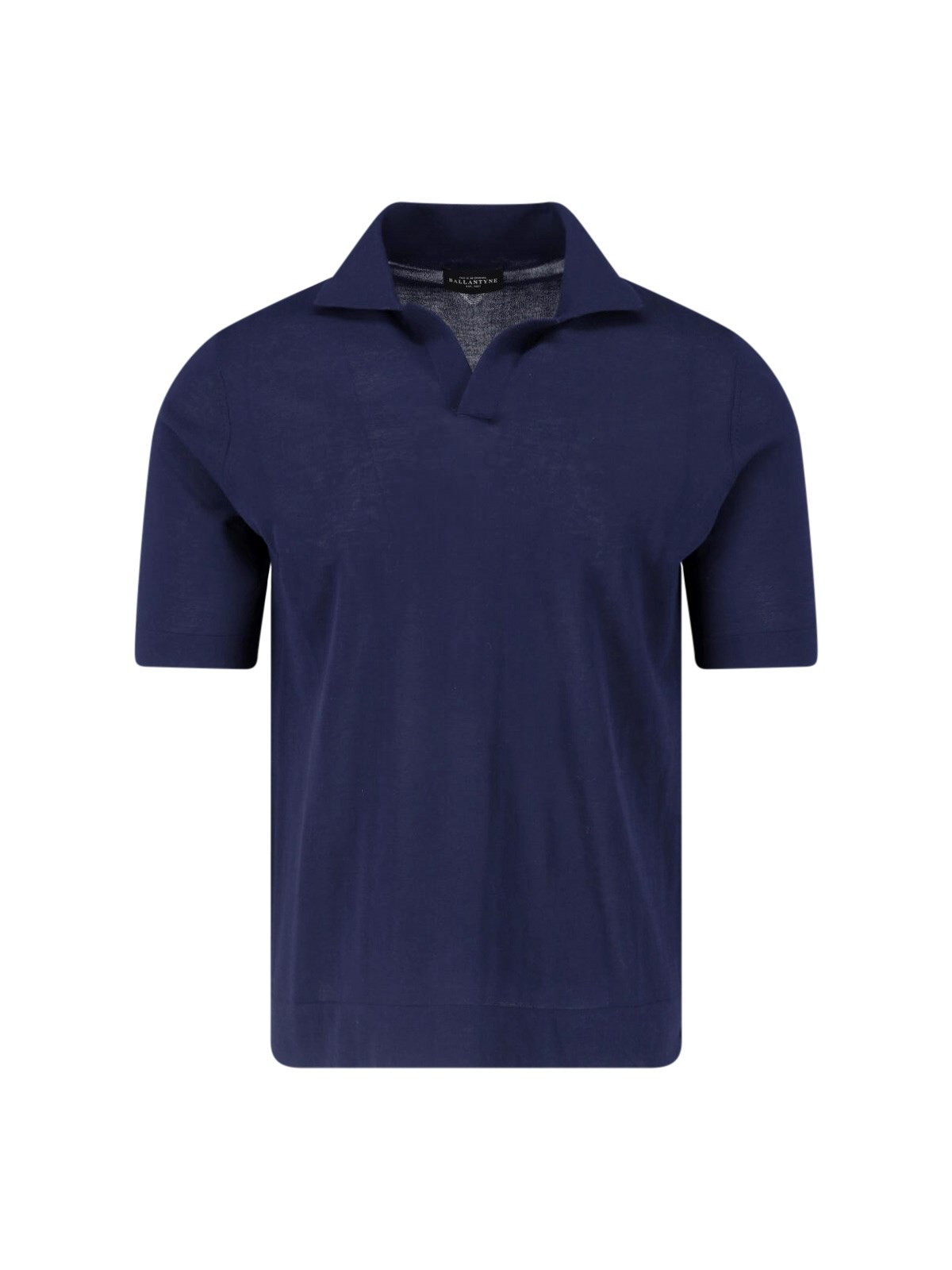 Ballantyne Cotton Polo In Blue