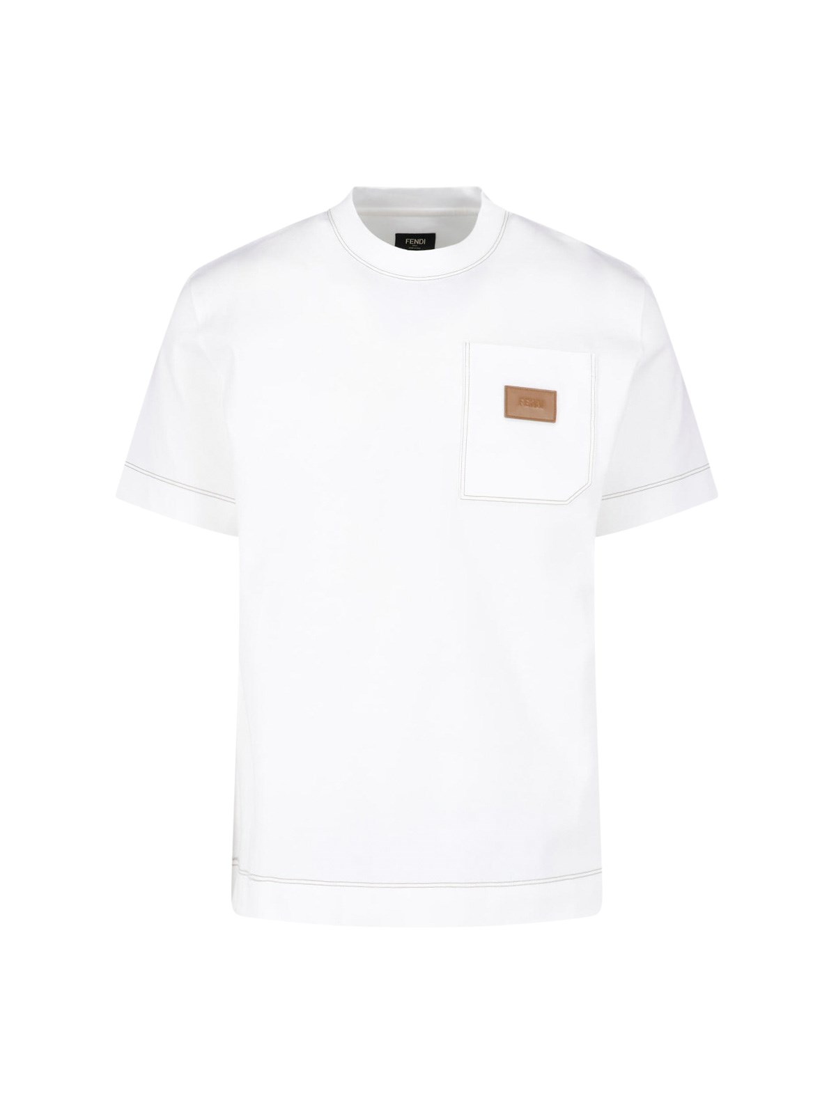Fendi Cotton Logo T-Shirt