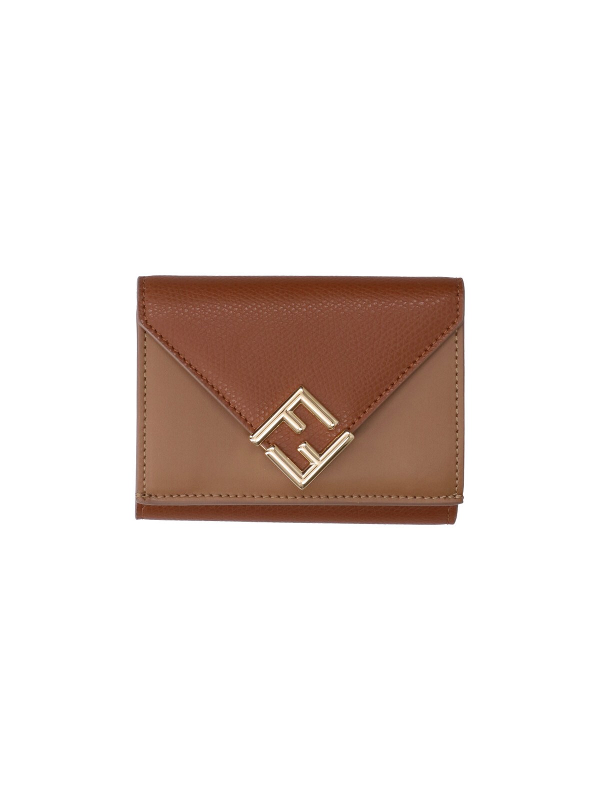 Fendi Tri-Fold Wallet "Ff Diamonds"