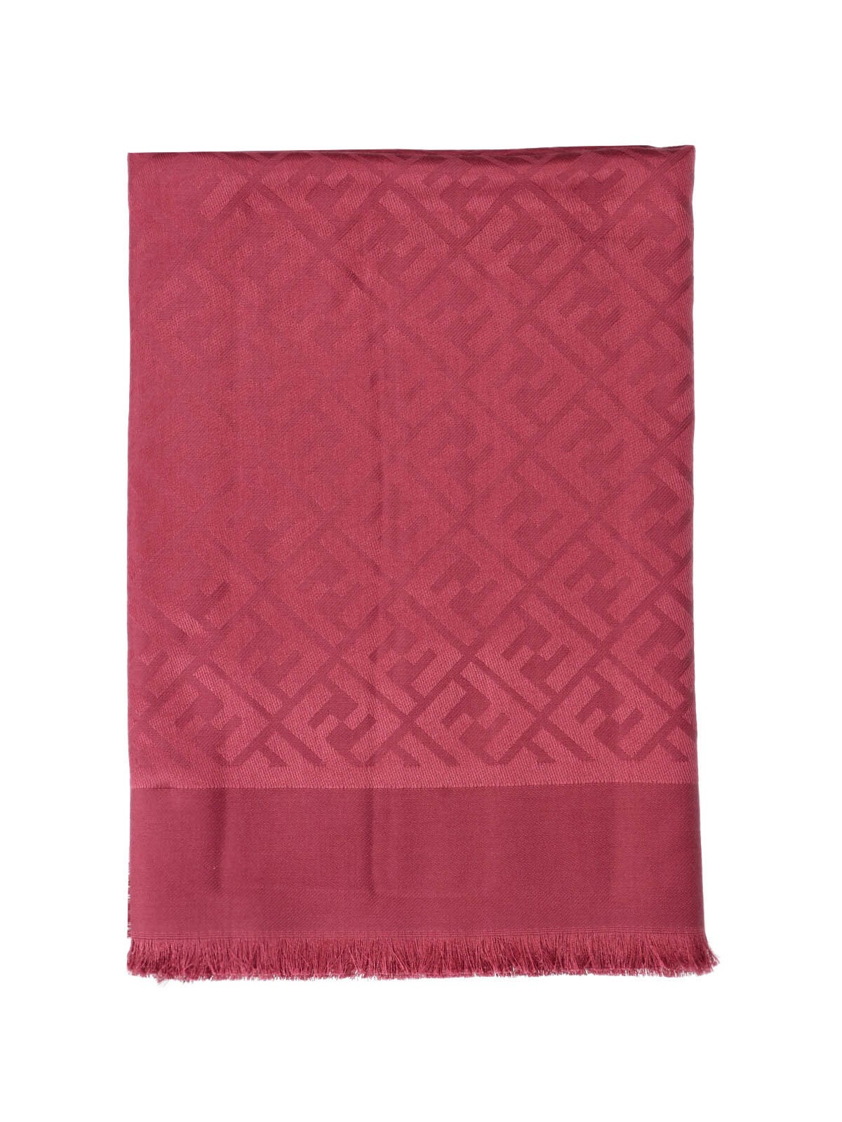 Fendi Silk And Wool Scarf