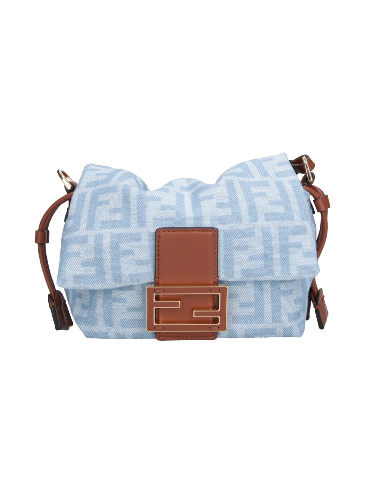 Fendi Small Shoulder Bag "Mamma Baguette"