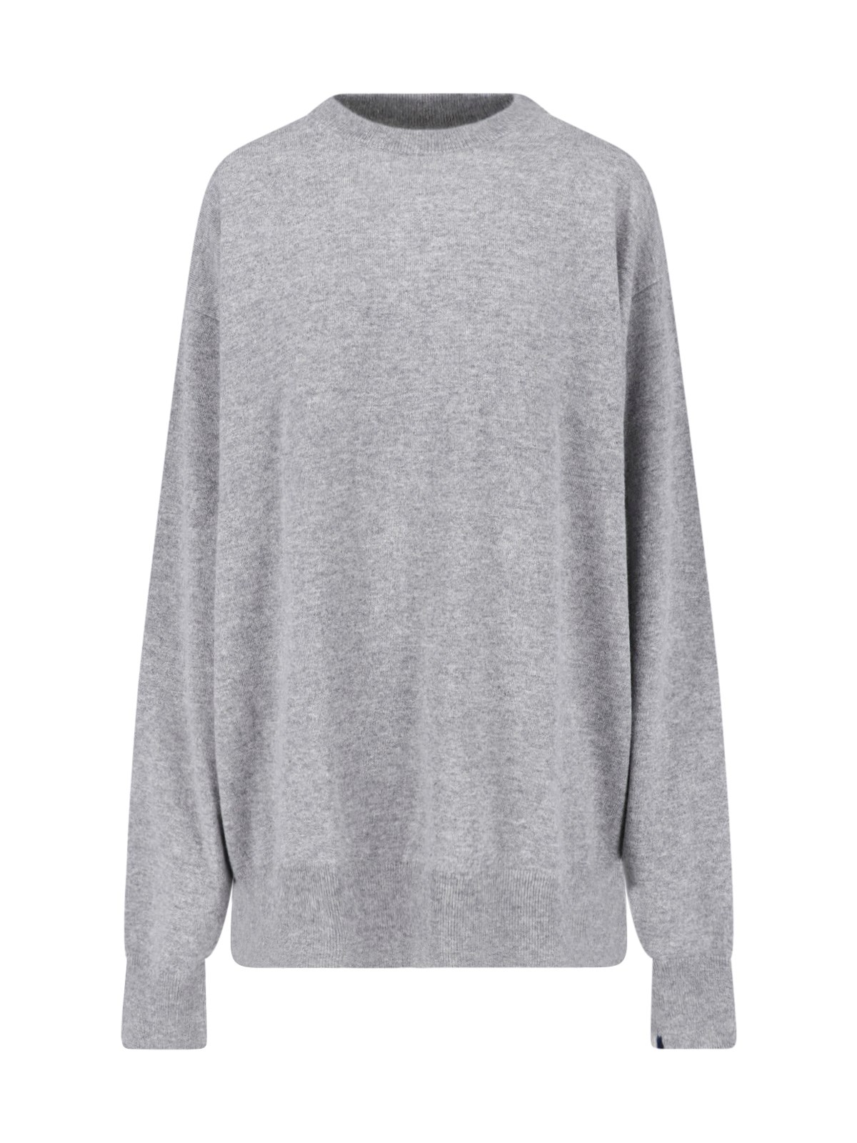Extreme Cashmere Unisex Gray Cashmere Sweater "April"
