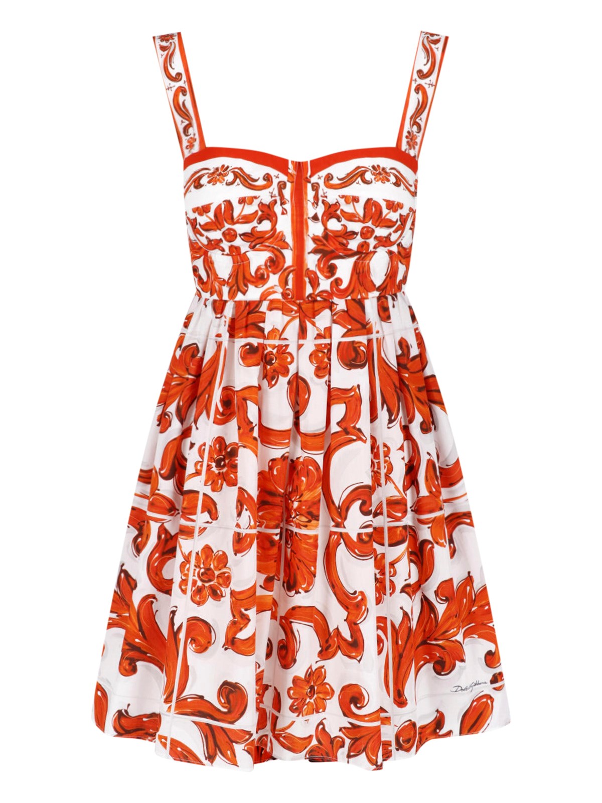 Dolce & Gabbana Mini Dress "Majolica"