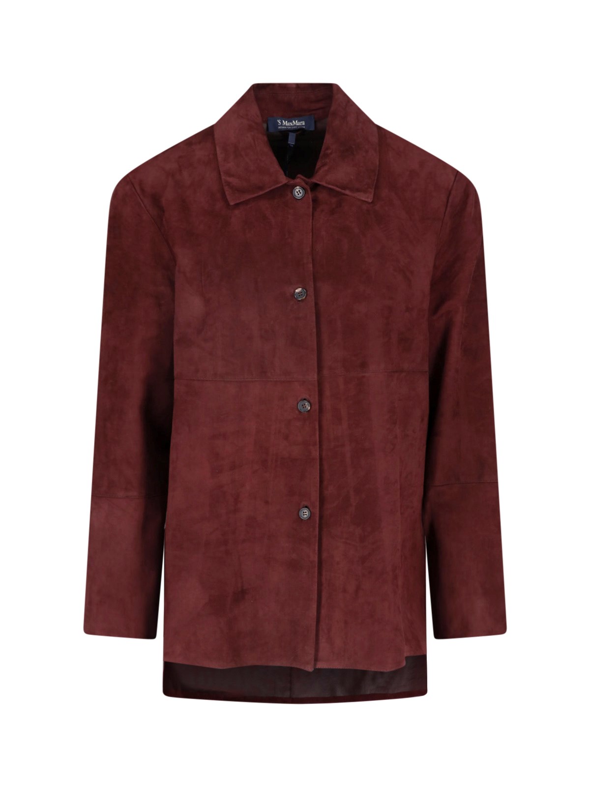 'S Max Mara Suede Shirt Jacket