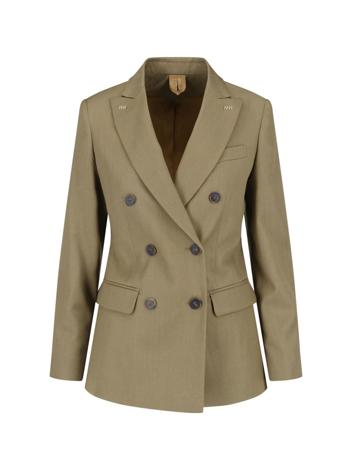Max Mara Blazer Doppiopetto In Lana Vergine