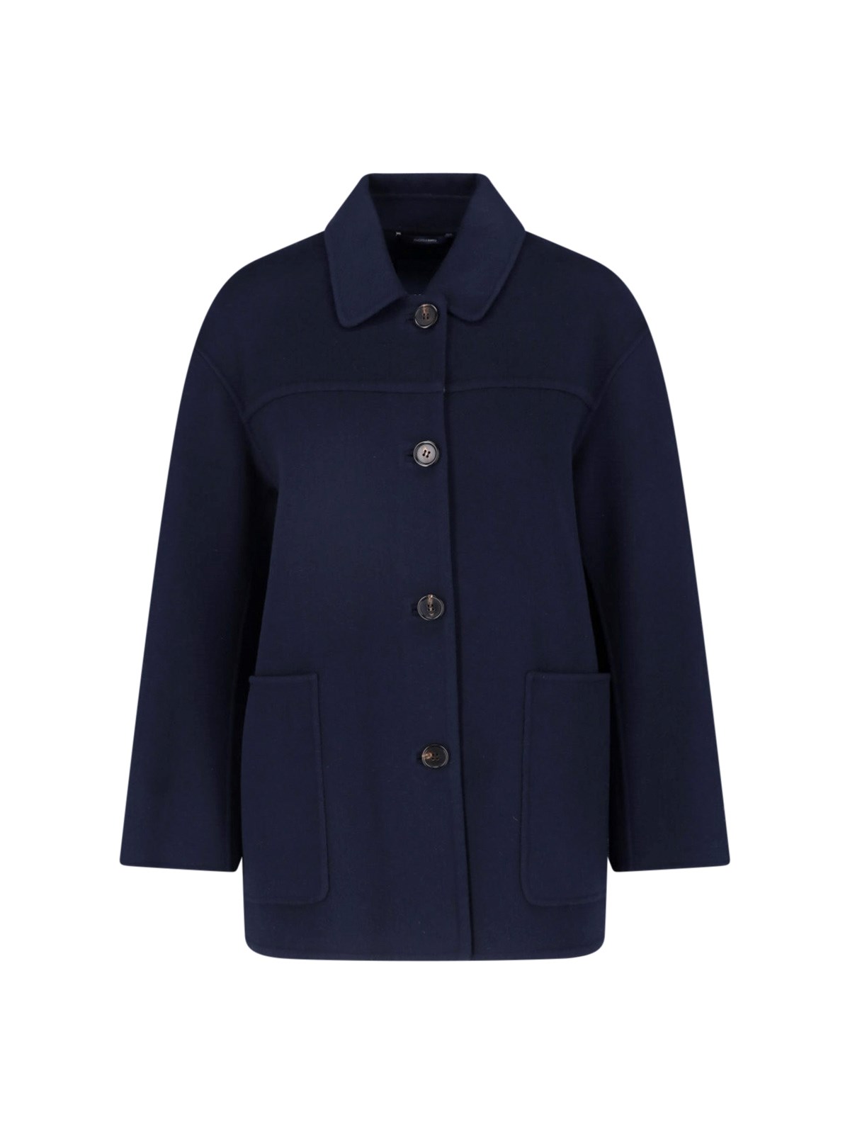 'S Max Mara Short Virgin Wool Coat