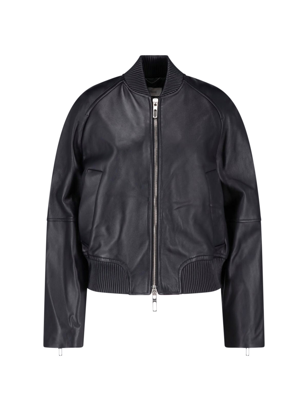 Sportmax Women's Black Lambskin Jacket