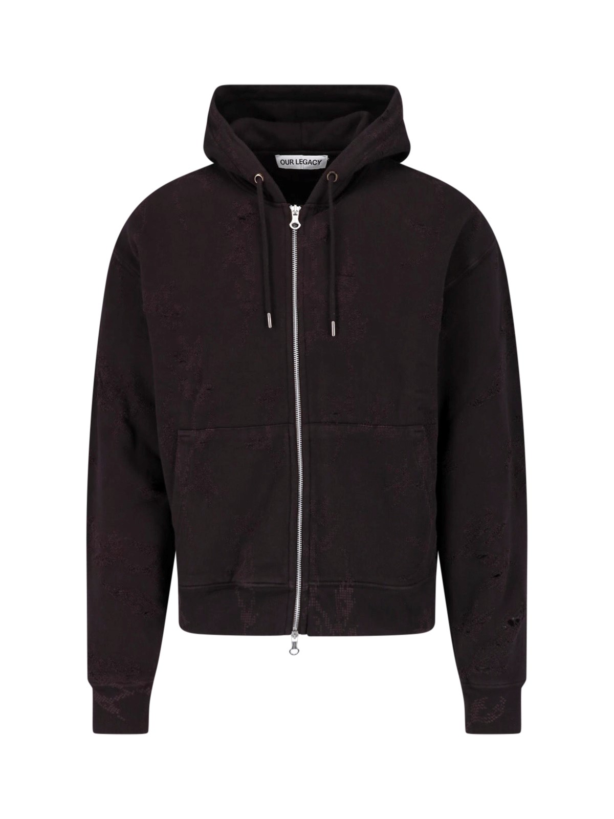 Our Legacy Men's Brown Zip Hoodie “Rascal”