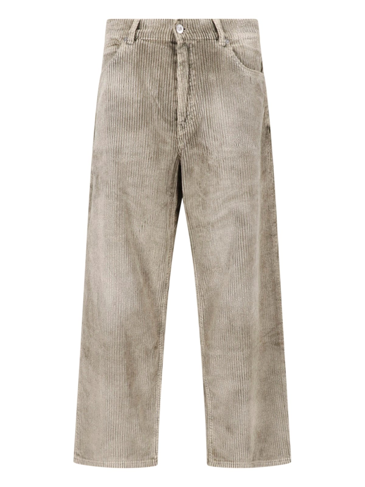Our Legacy Men's Green Straight-Leg Jeans "Vast Cut"