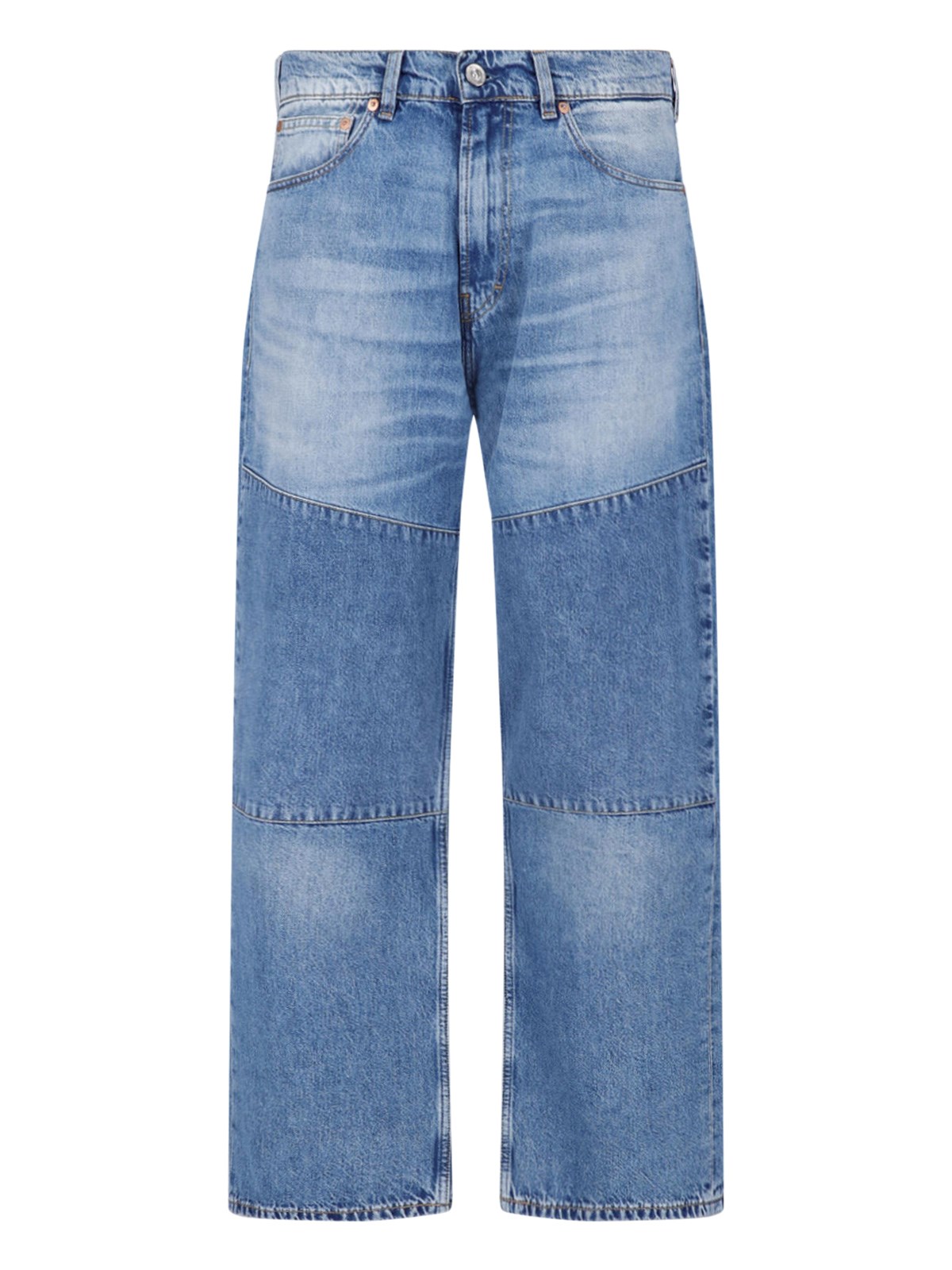 Our Legacy Men's Blue Wide Jeans