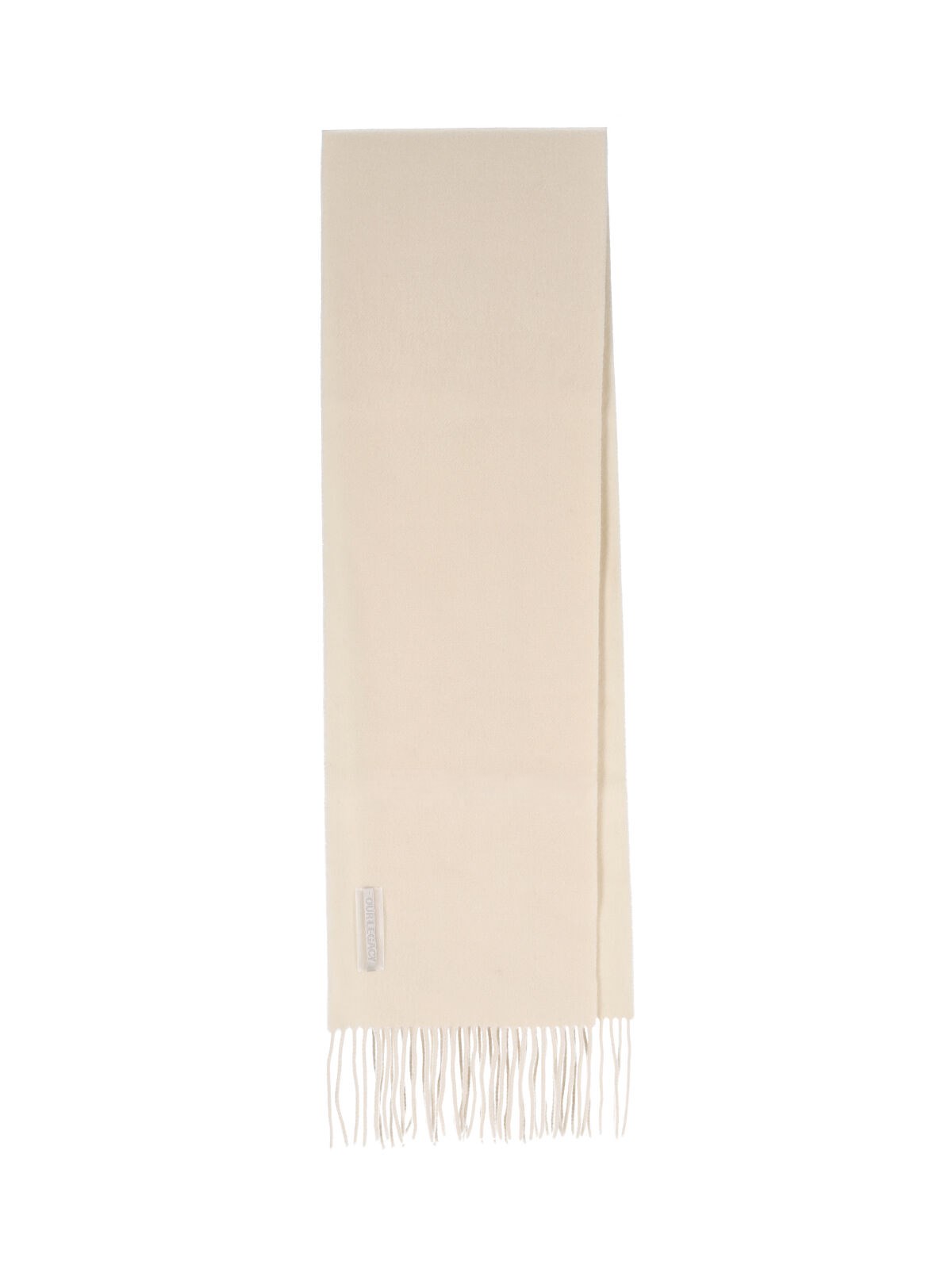 Our Legacy Unisex White Scarf "Estate"
