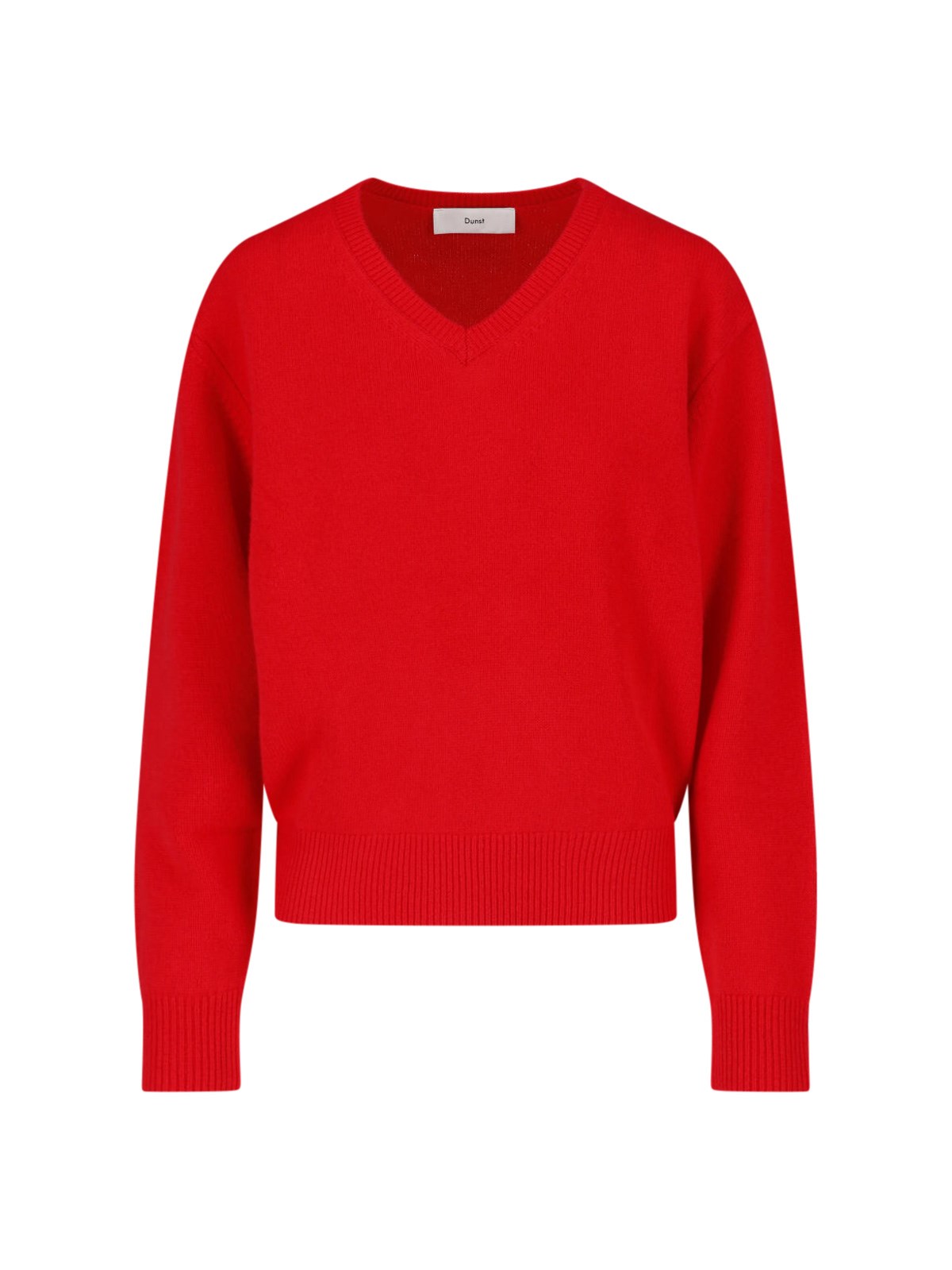 Dunst Donna Rosso Maglione In Lana E Cashmere