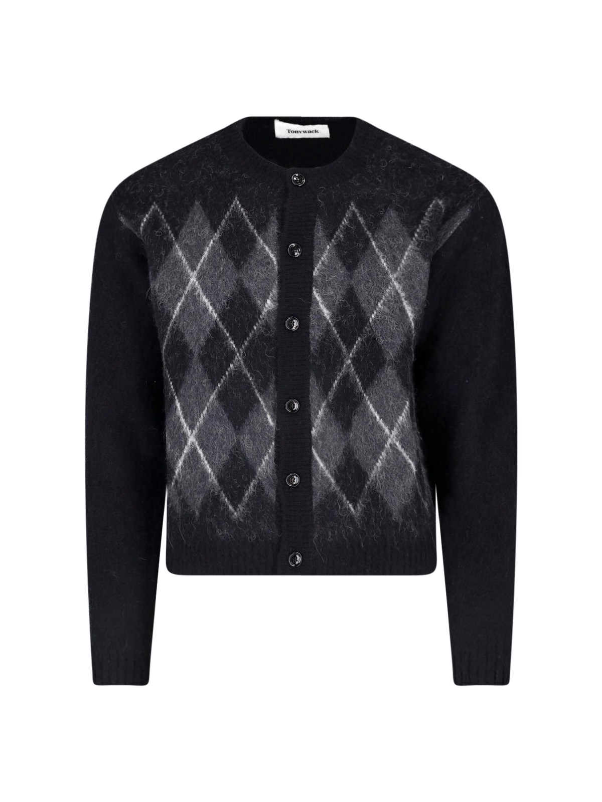 Tonywack Cardigan Aus Alpaka-mischung In Black