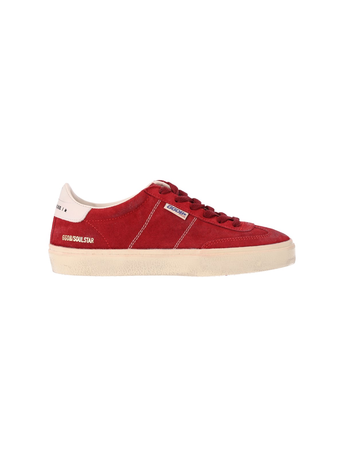 Golden Goose Women's Red Sneakers "Soul-Star"
