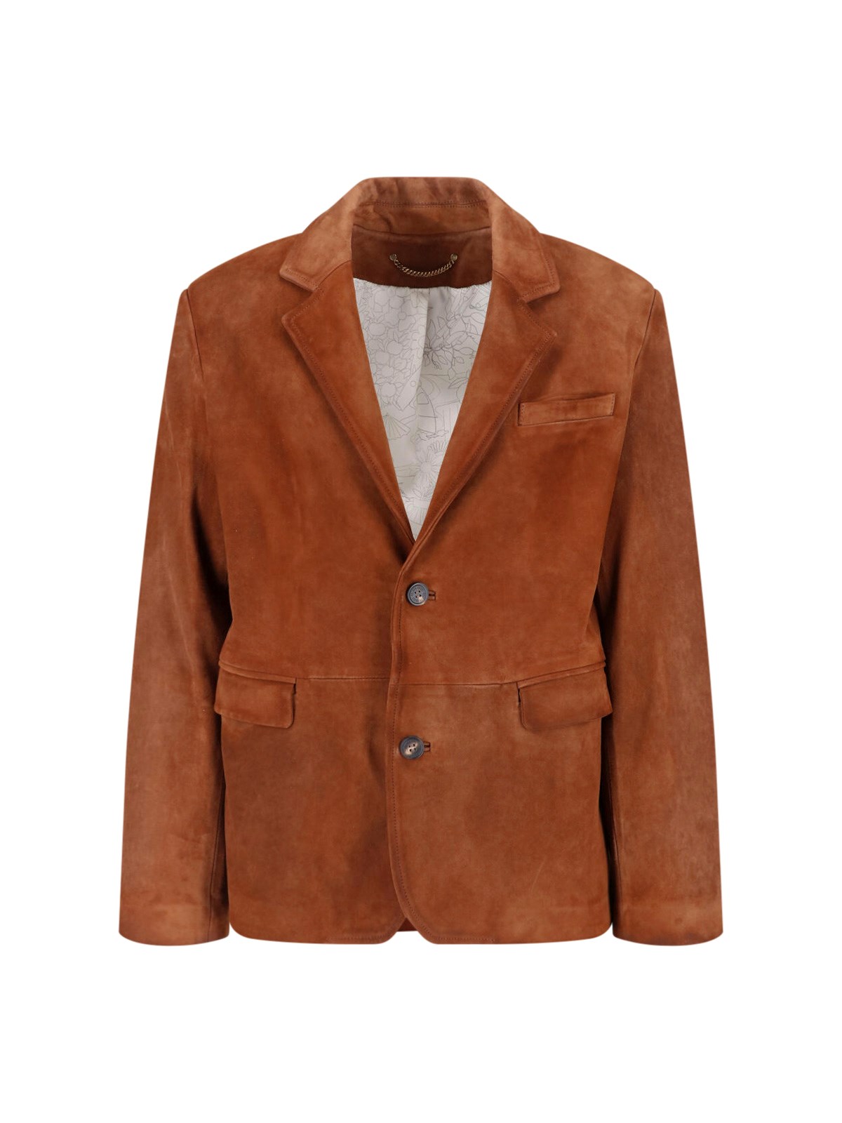 Golden Goose Men's Brown Suede Jacket