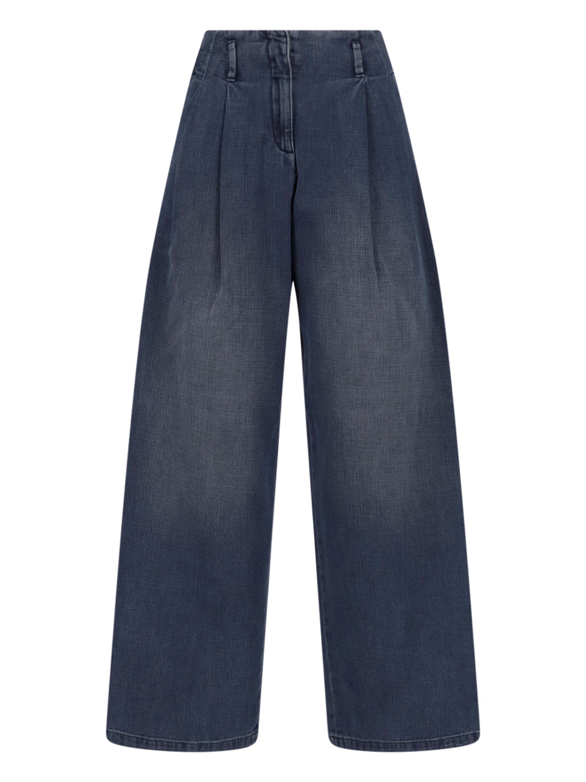Golden Goose Women's Blue Wide Jeans