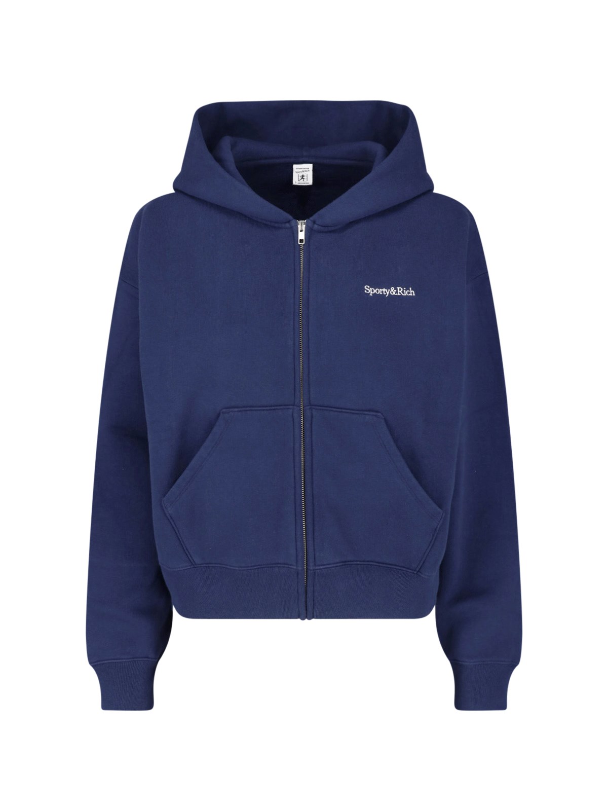 Sporty & Rich Felpa Zip Logo