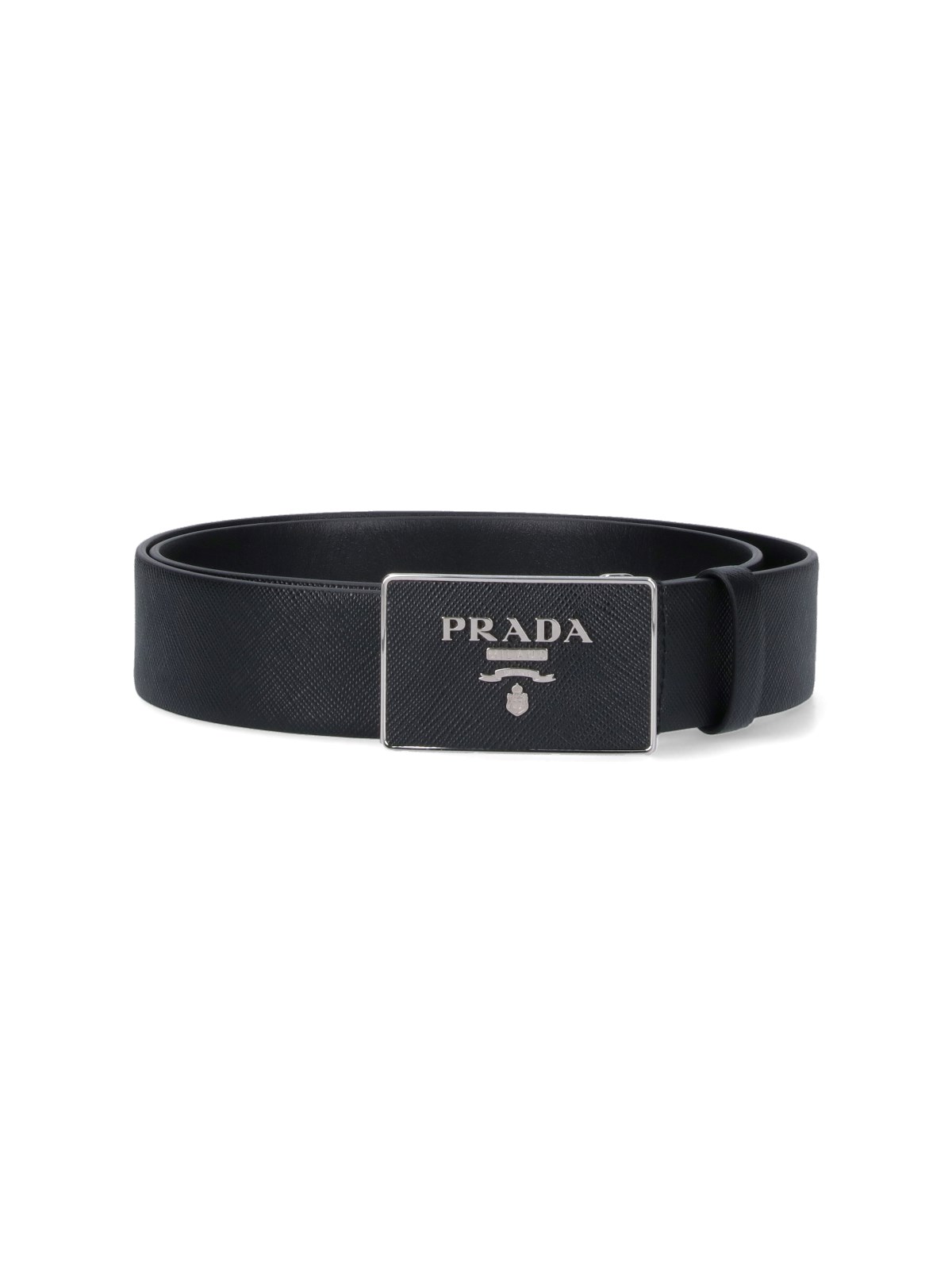 Prada Logo Belt