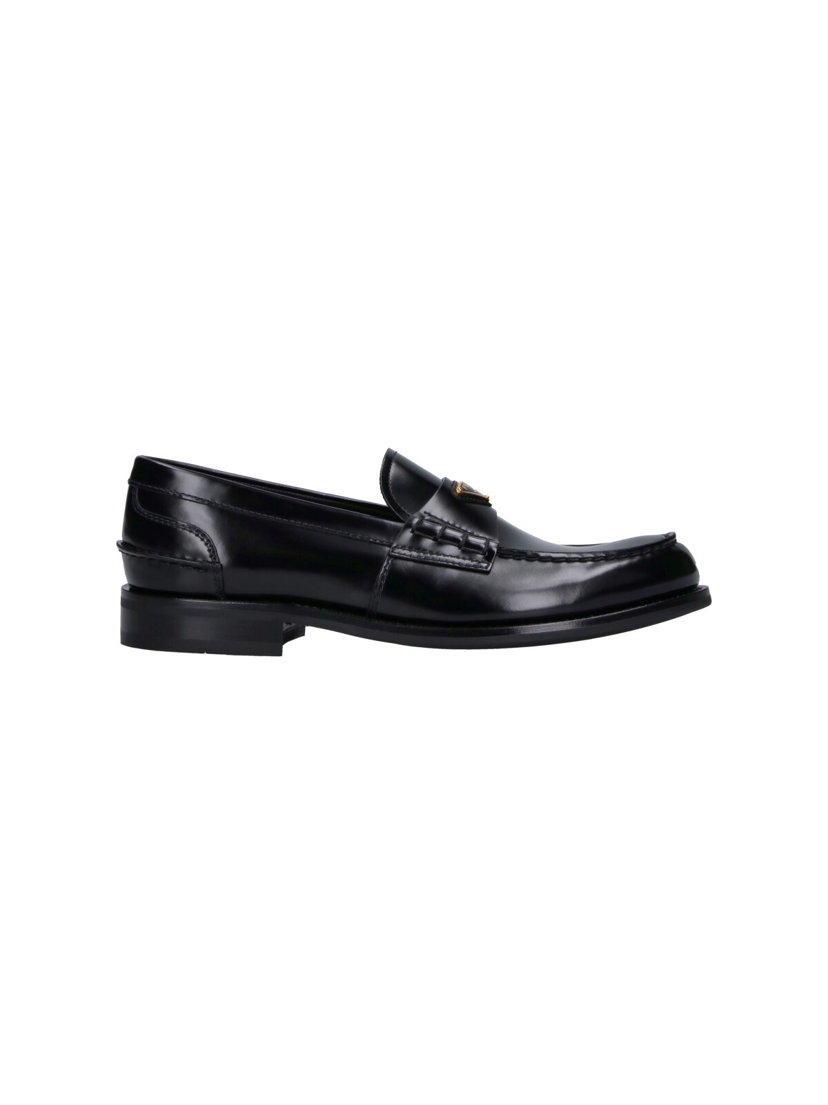 Prada Logo Loafers