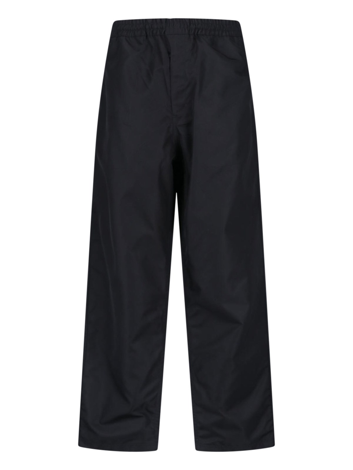 Prada Wide Pants In "Re-Nylon"