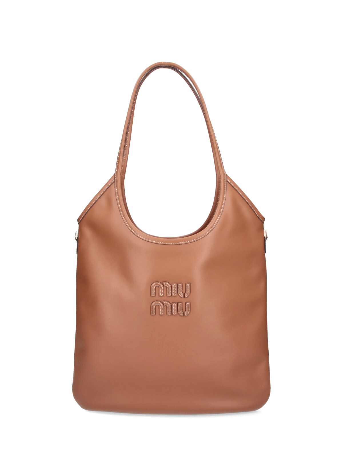 Miu Miu Tote Bag "ivy" In Brown