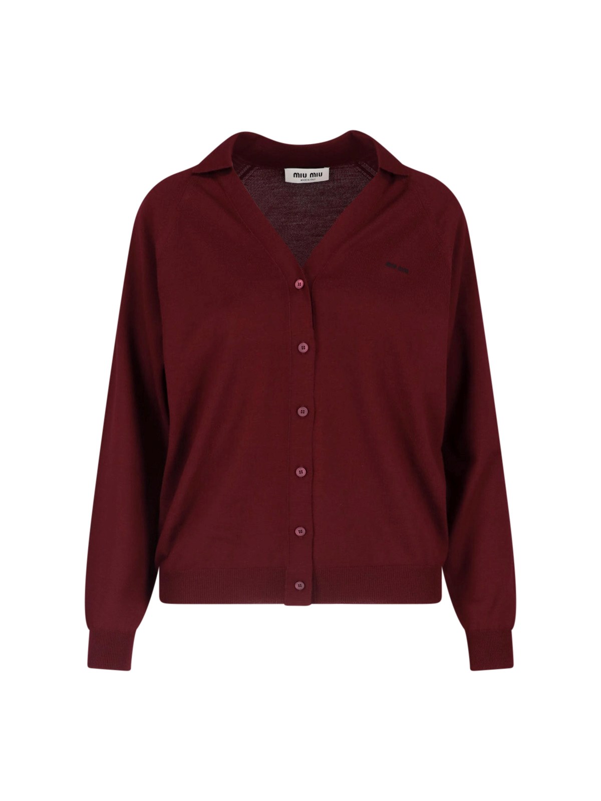 miu miu Virgin Wool Cardigan