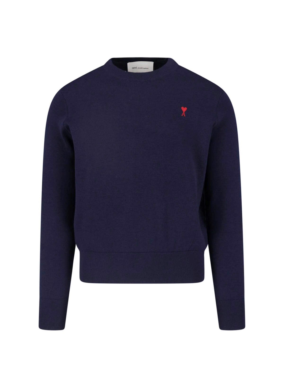 Ami Uomo Blu Maglione "Ami De Cœur"