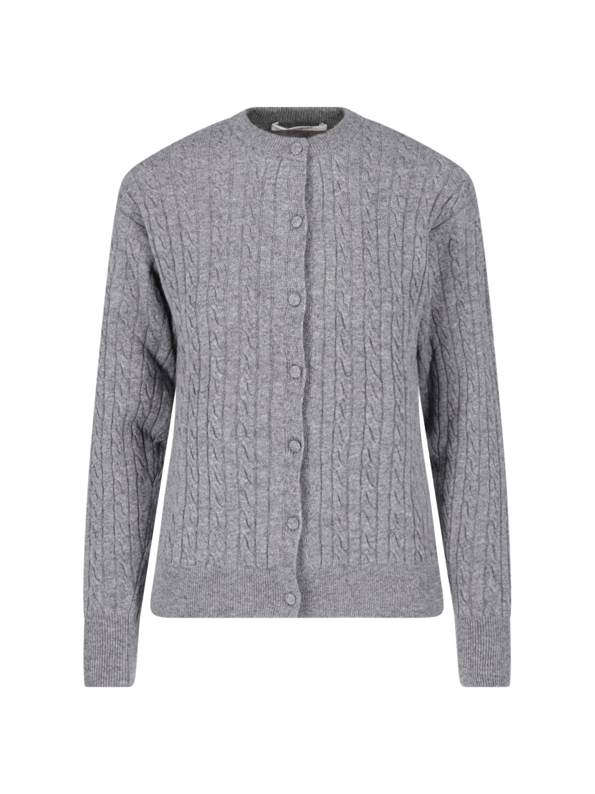 Gimaguas Donna Grigio Cardigan Bottoni "Rina"