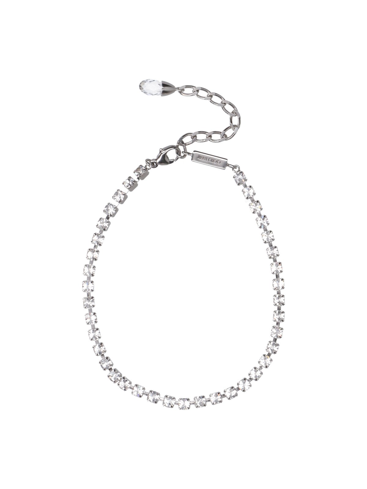 Jimmy Choo Kristall Fußkettchen