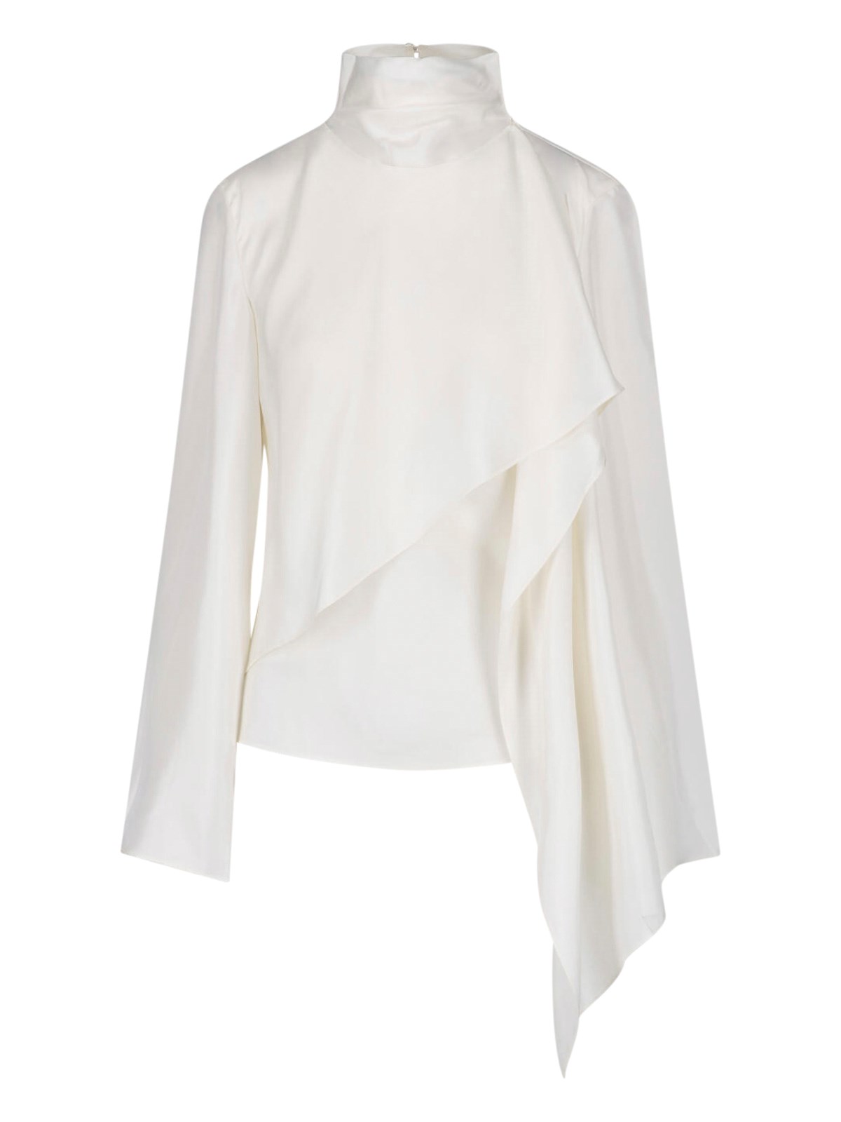 Róhe Silk High Neck Top
