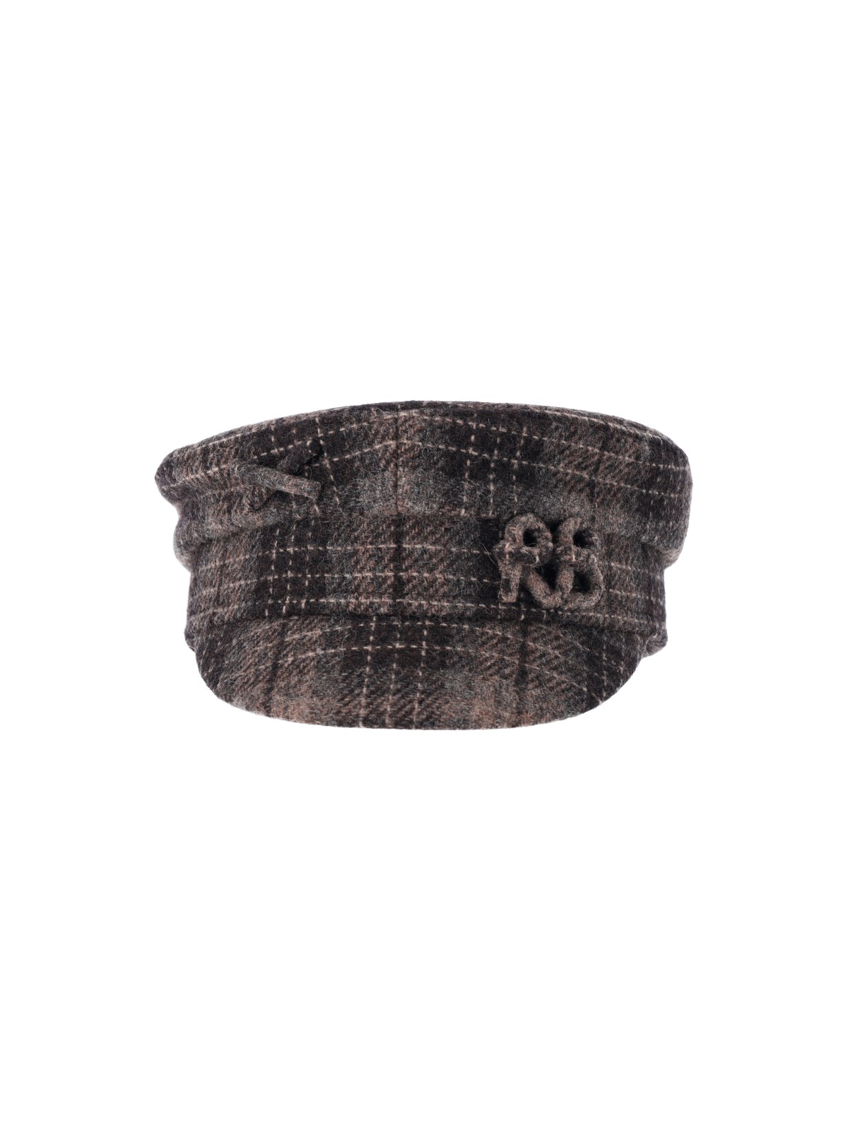 Ruslan Baginskiy KPC09PF26_WPLDFRBBROWN Flat Cap — Brown
