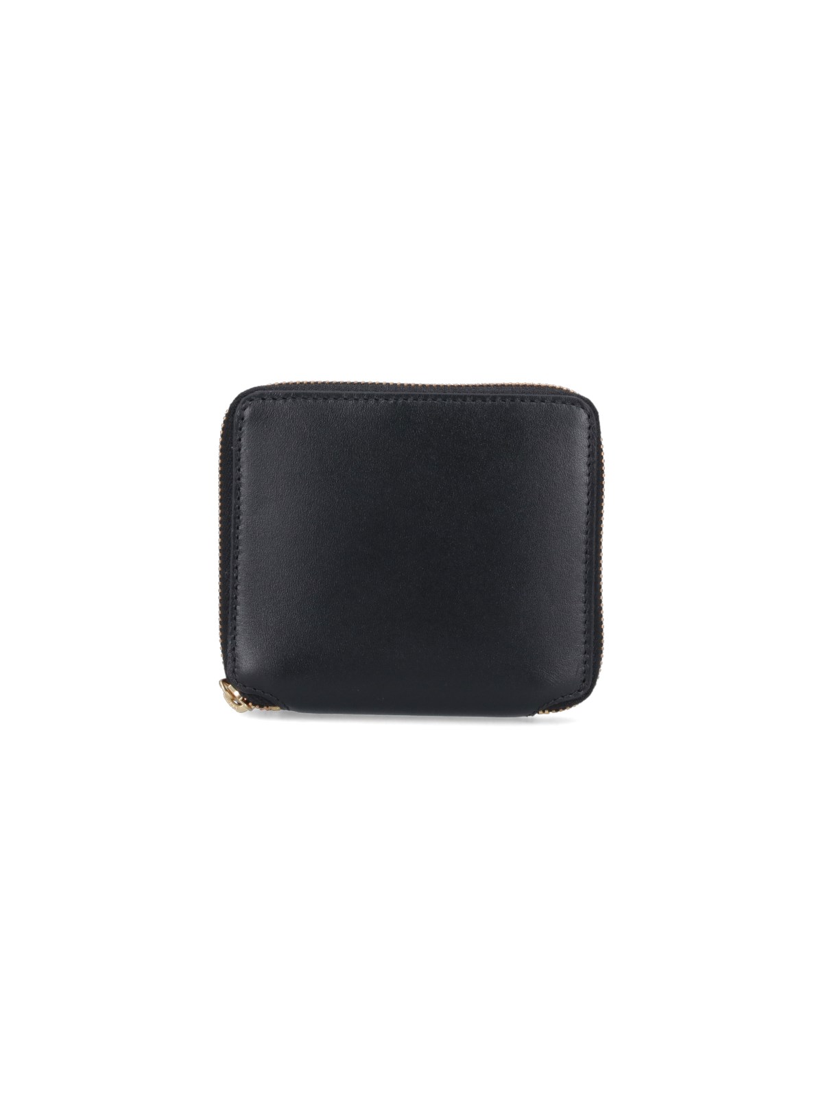 Comme Des Garçons Logo Wallet In Black