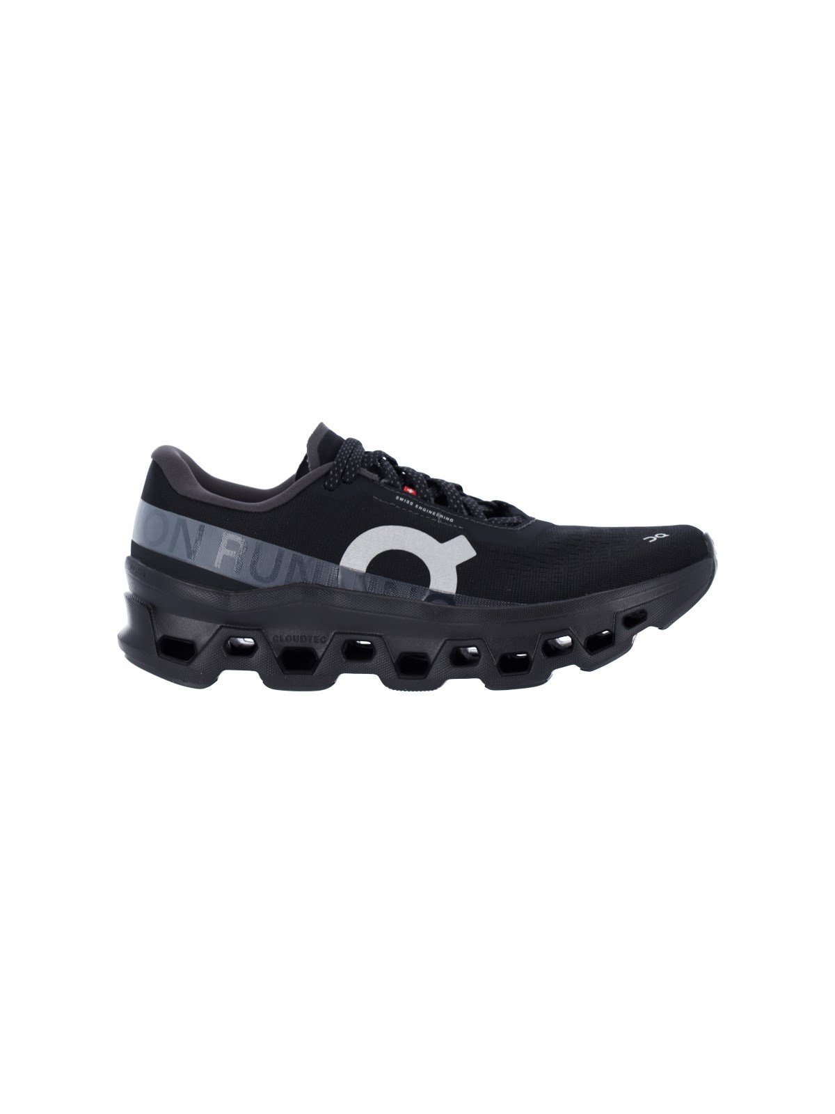 On Women's Black Sneakers “Cloudmonster”